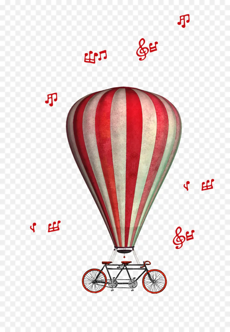 Globo Aerostático，Bicicleta PNG