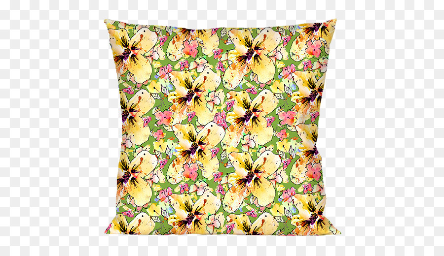 Almohadas，Diseño Floral PNG