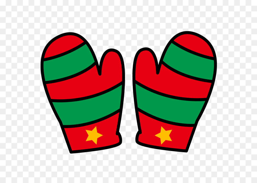 Manoplas Navideñas，Rojo PNG