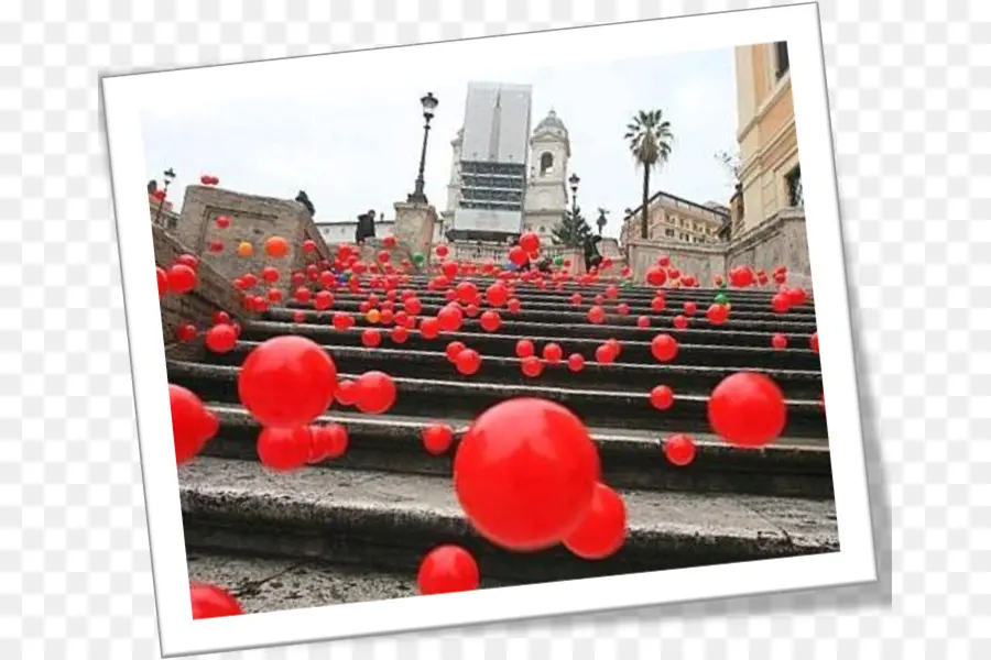 Globos Rojos，Escaleras PNG