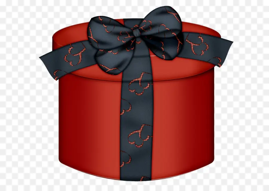 Caja De Regalo Roja，Cinta PNG