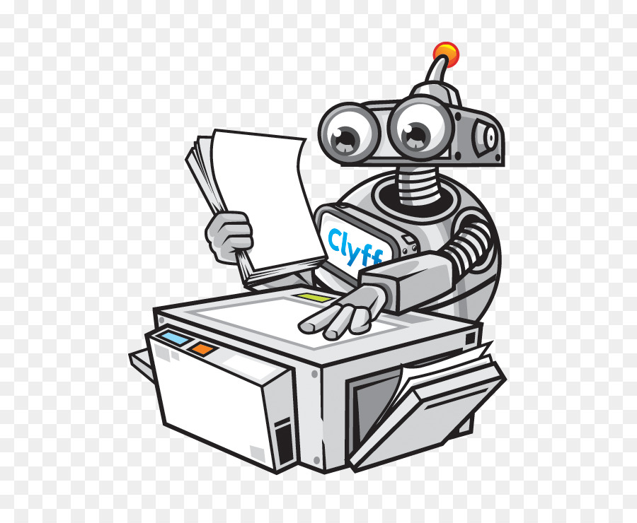 Robot，Impresora PNG