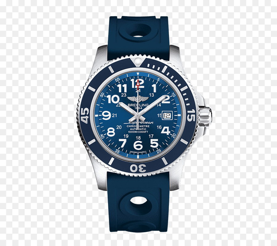 Reloj De Pulsera Azul，Tiempo PNG