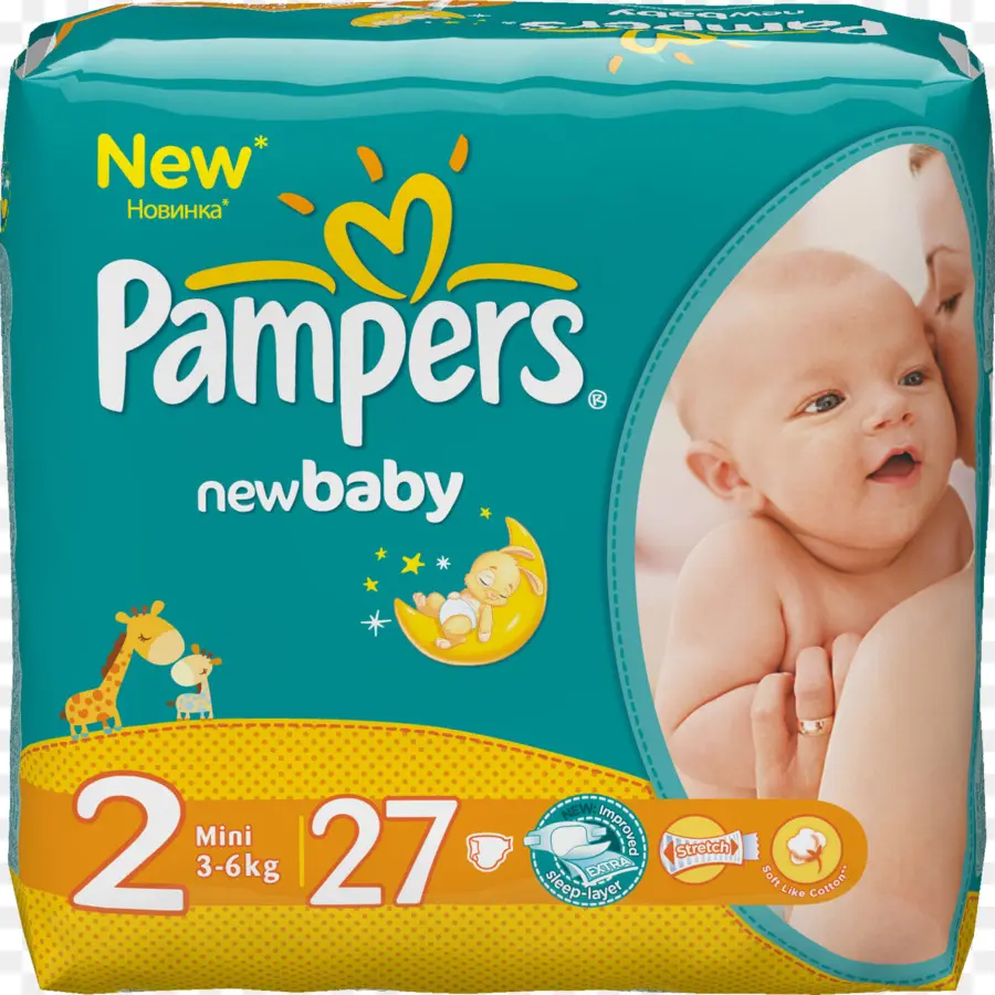 Pañal，Pampers PNG