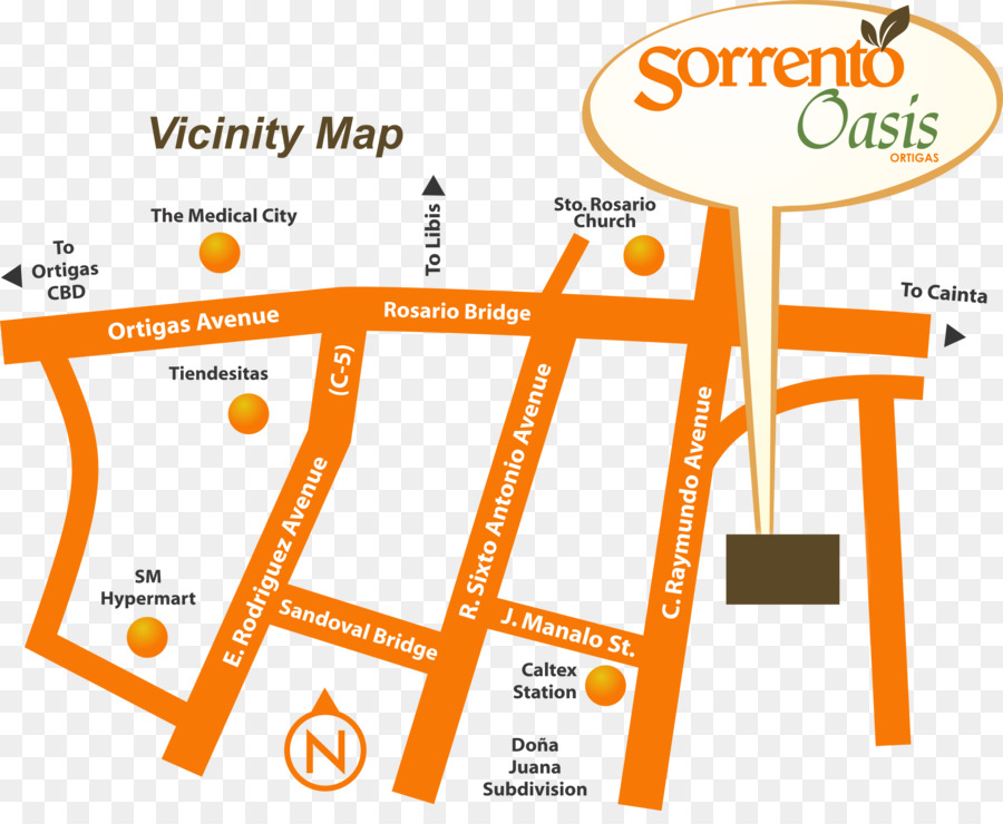 Sorrento Oasis Por Filinvest，Ortigas Center PNG