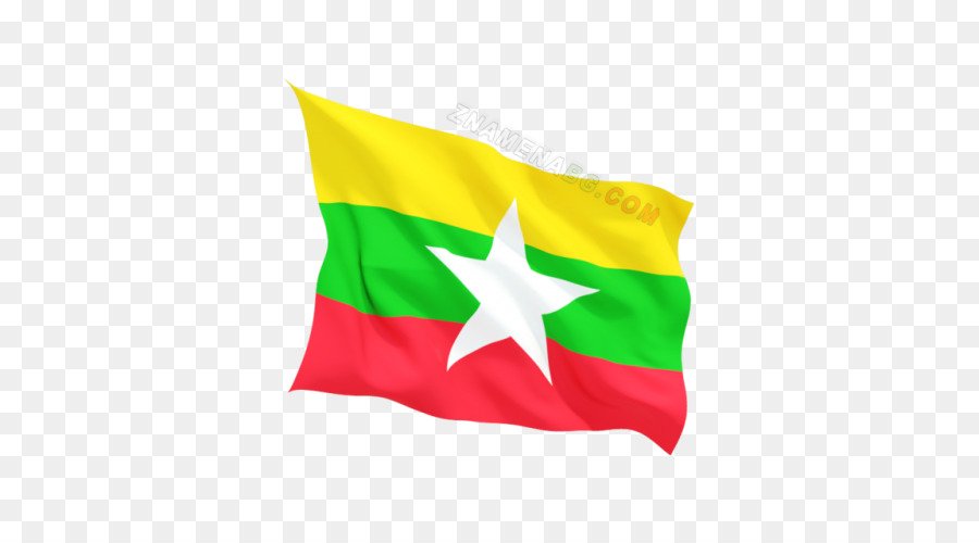 Birmania，Bandera De Myanmar PNG