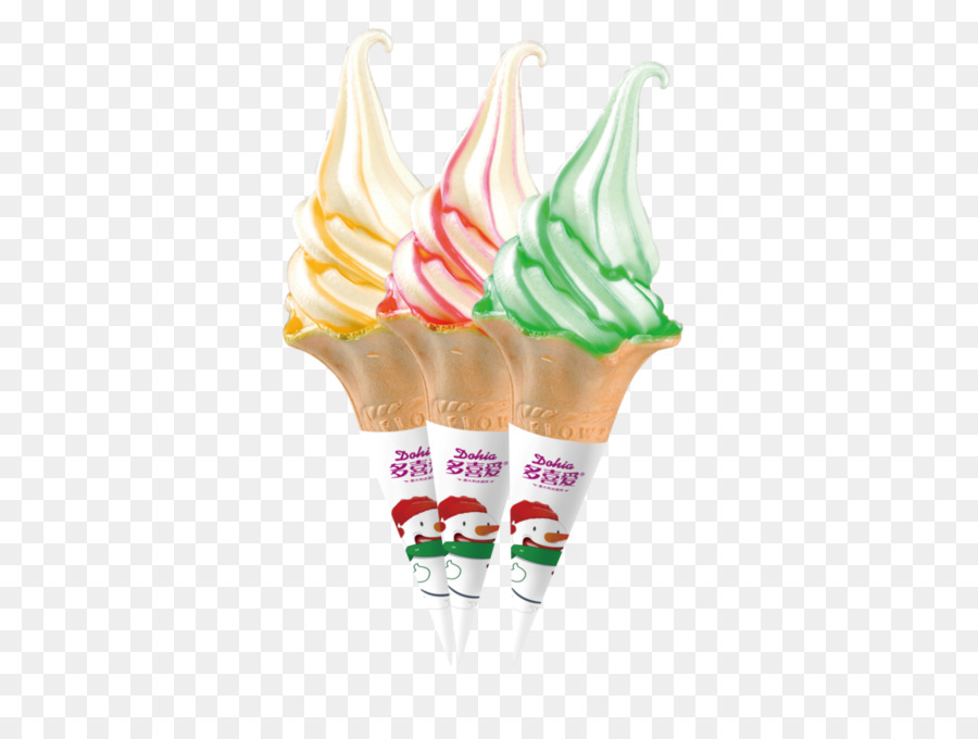 Conos De Helado，Helado PNG