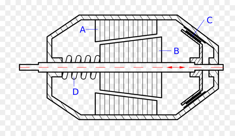 Schuifankermotor，Motor Eléctrico PNG