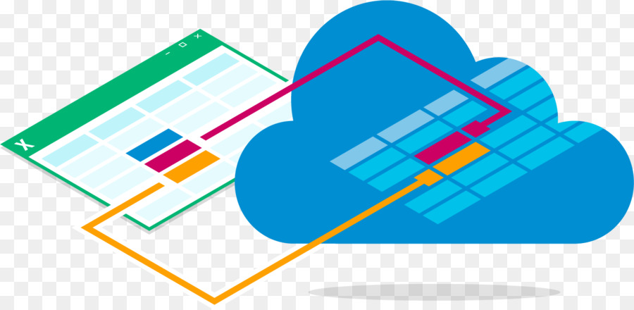 Microsoft Excel，Computación En La Nube PNG