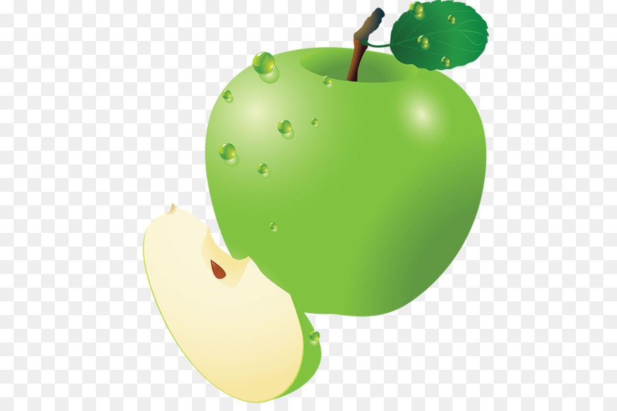 Manzana Verde，Saludable PNG