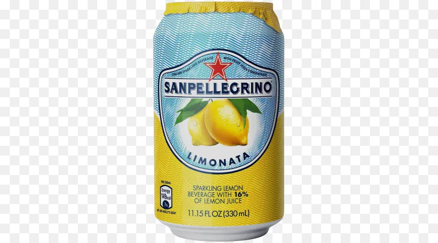 Lata San Pellegrino，Limón PNG