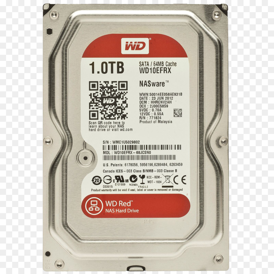 Unidades De Disco Duro，Wd Red Sata Hdd PNG