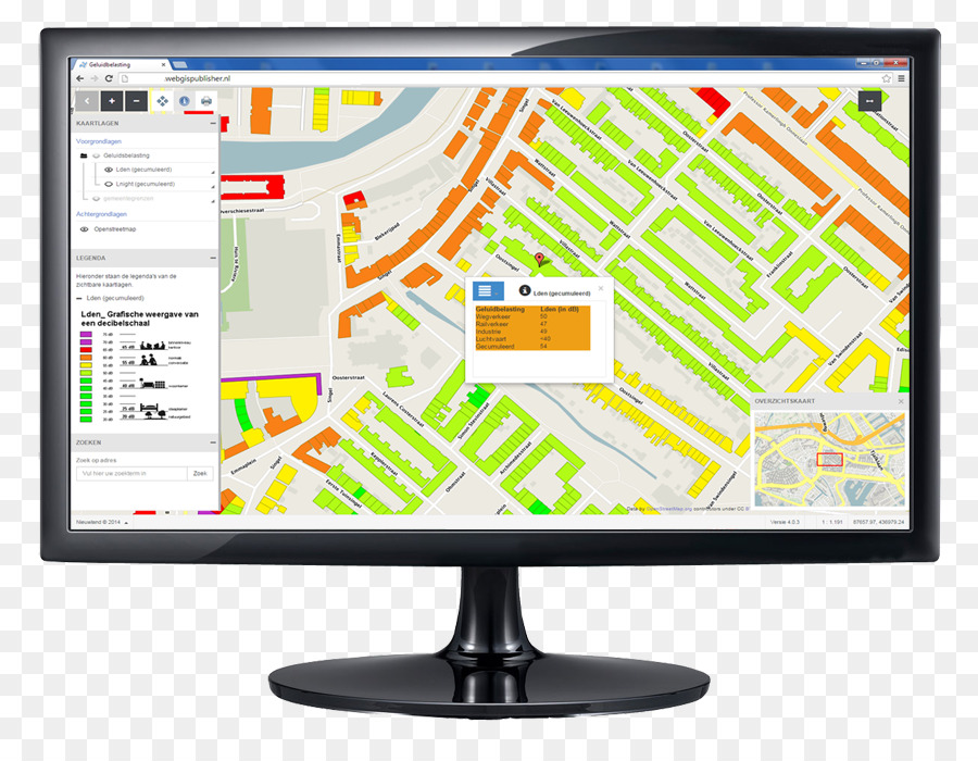 Monitores De Computadora，Sistemas De Navegación Gps PNG