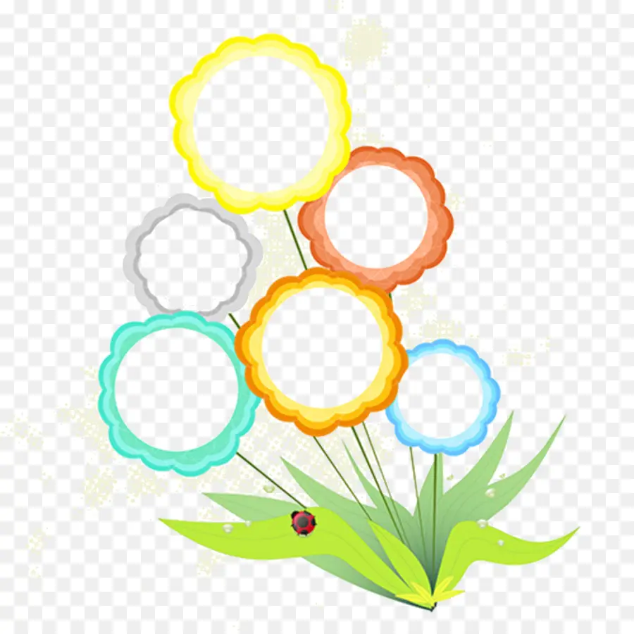 Diseño Floral，Flor PNG