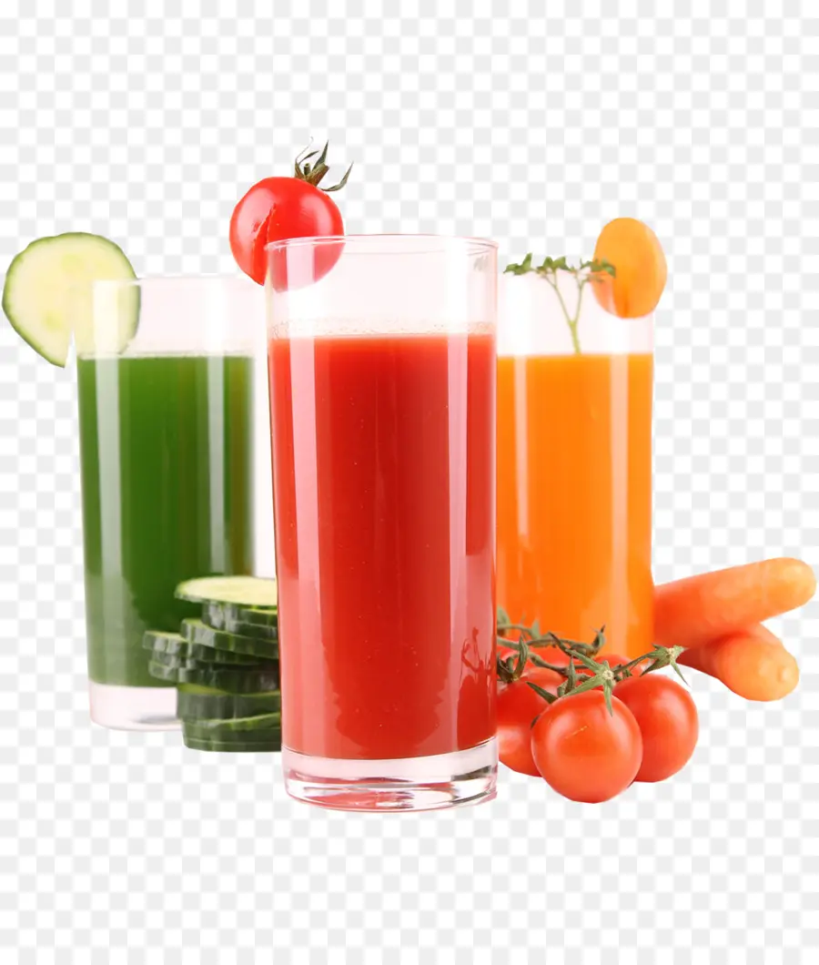 Vasos De Jugo，Verduras PNG