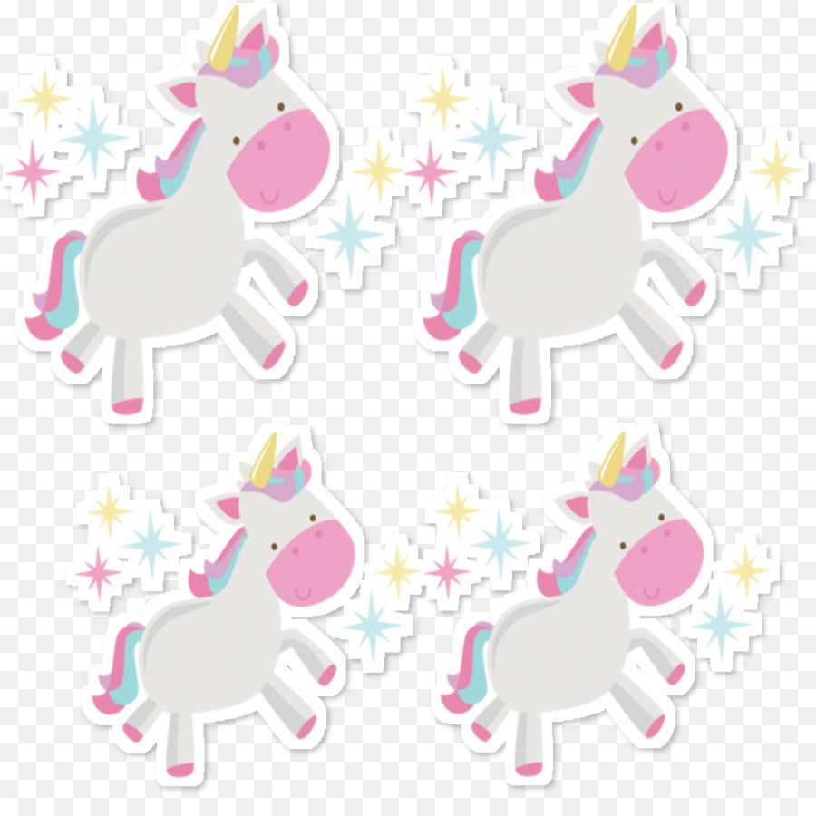 Pegatina，Unicornio PNG