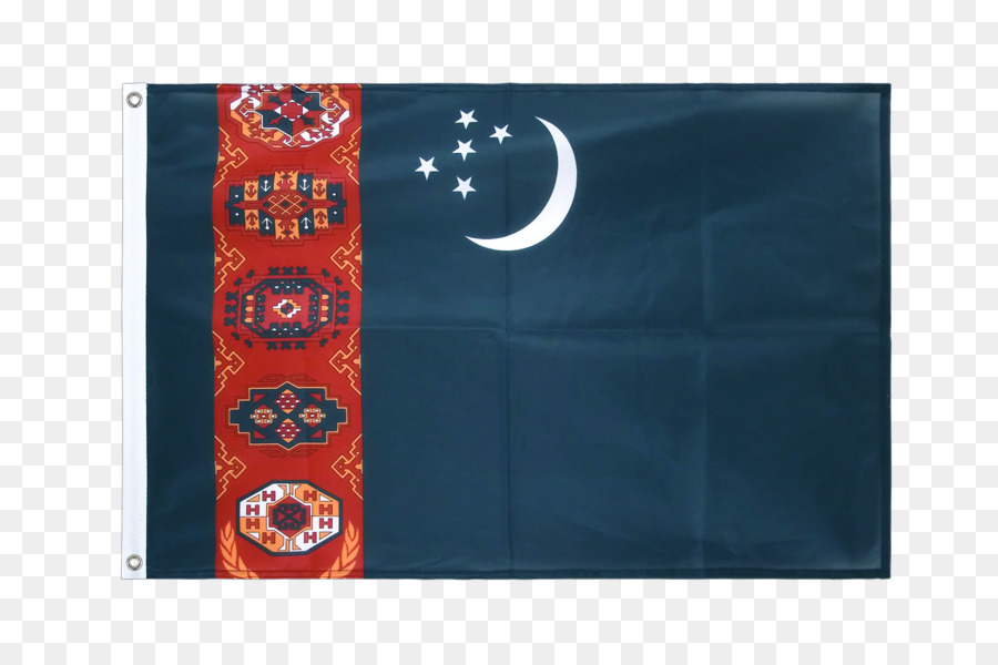 Turkmenistán，Bandera PNG