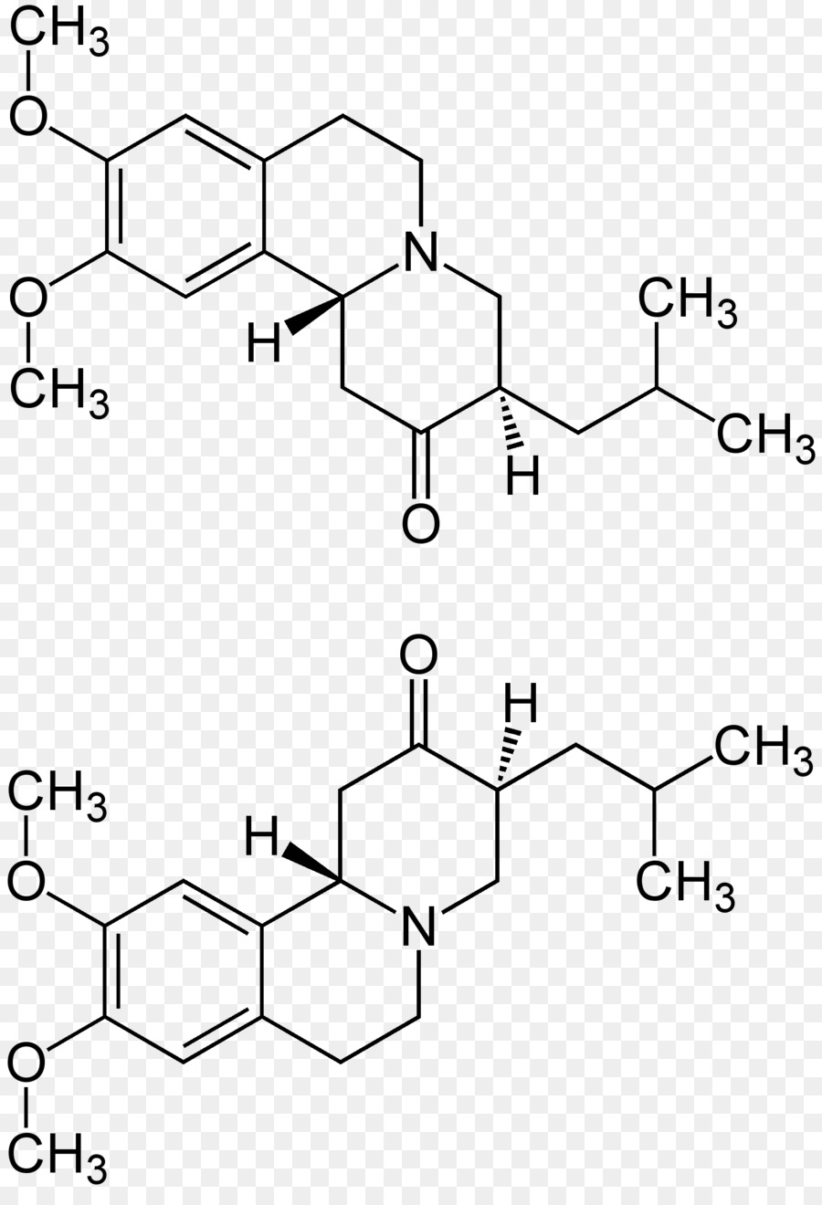 Tetrabenacina，De Drogas Farmacéuticas PNG