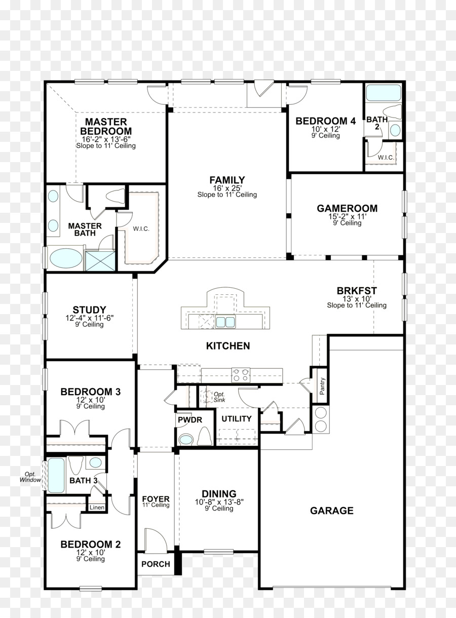 Plano De Planta De La Casa，Arquitectura PNG