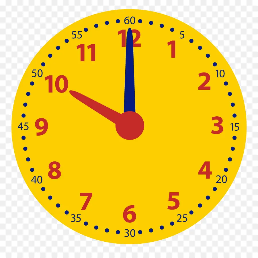 Reloj，Amarillo PNG