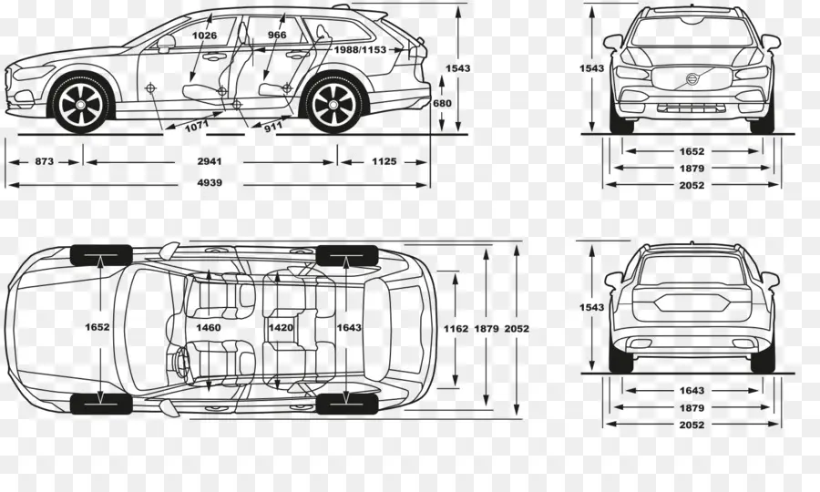 Volvo，Volvo S90 PNG