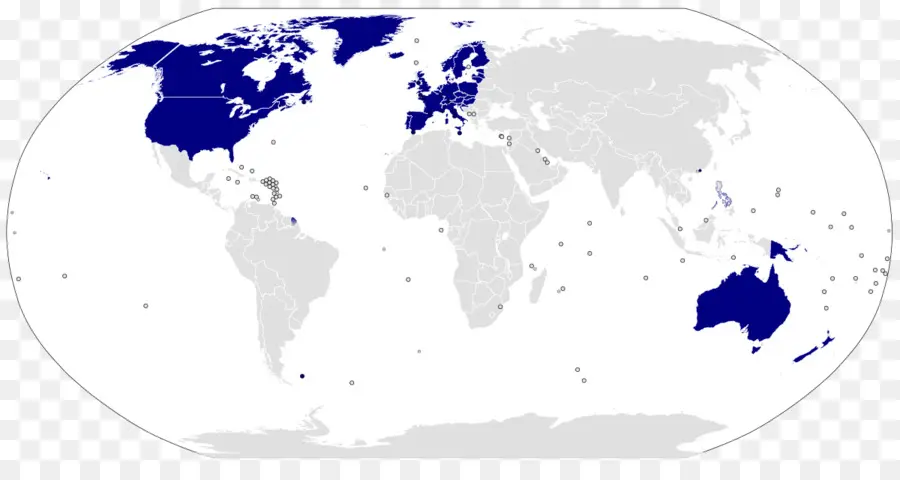 Mapa Mundial，Países PNG