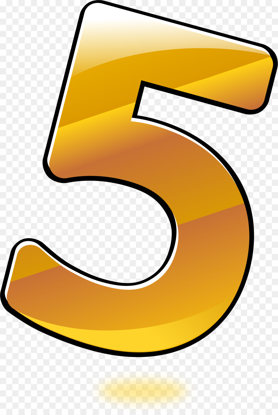 Numero 5，Dígito PNG