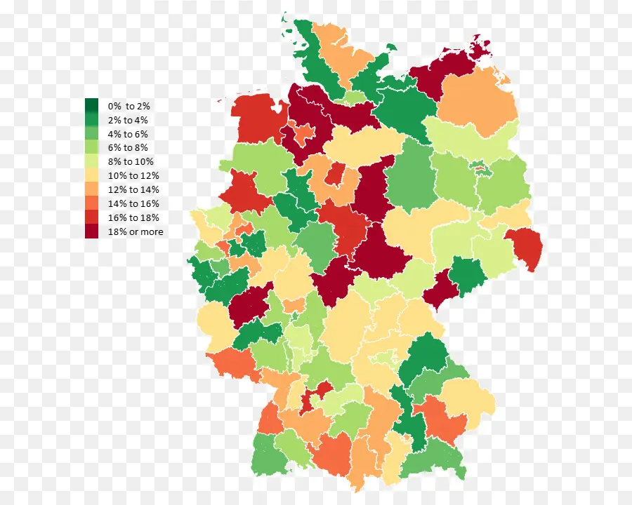 Alemania，Mapa PNG