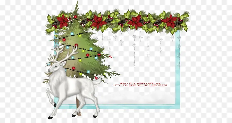 Reno De Navidad，árbol PNG