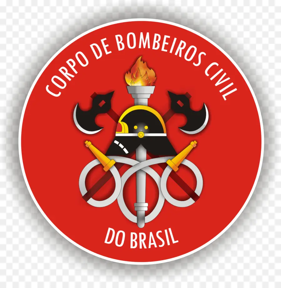 Logotipo De Los Bomberos Brasileños，Fuego PNG