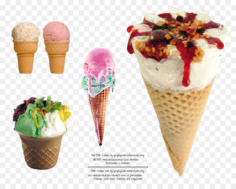 Helado，Conos De Helado PNG