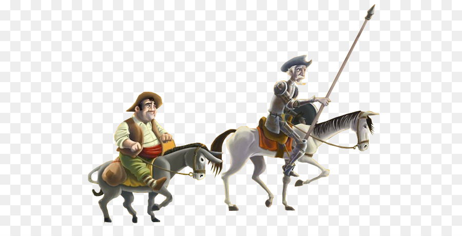 Don Quixote，Sancho Panza PNG