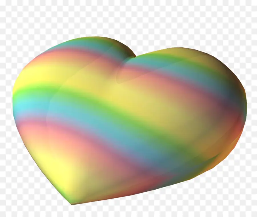 Corazón Colorido，Amar PNG