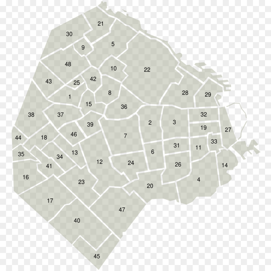 Palermo Buenos Aires，Mapa PNG