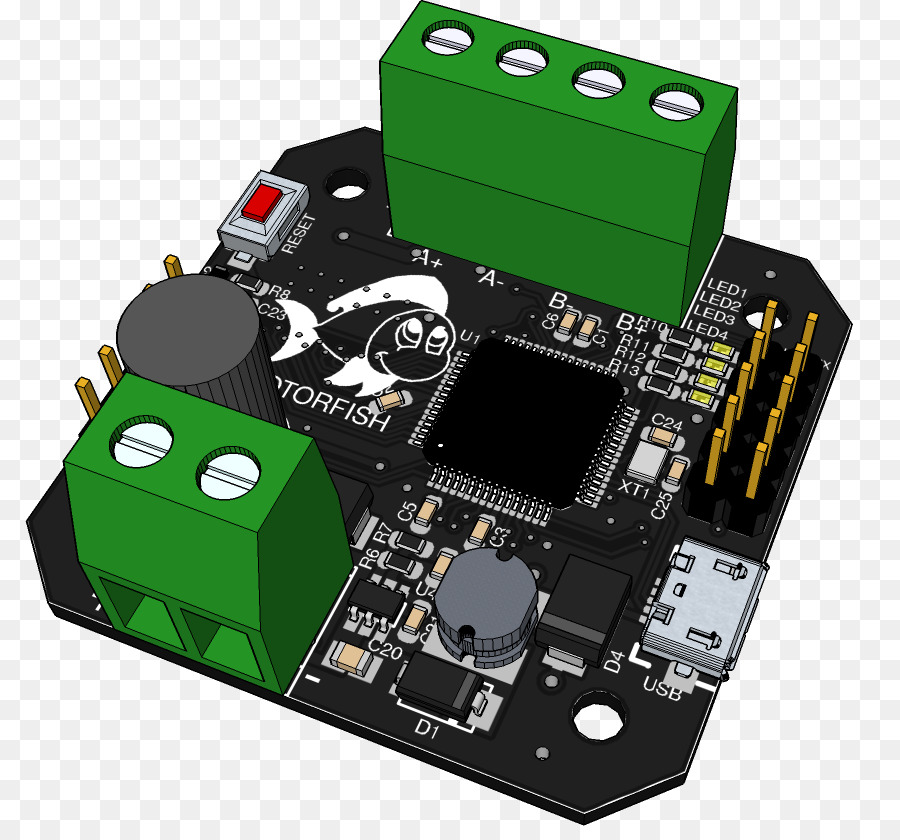 Microcontrolador，Motor Paso A Paso PNG