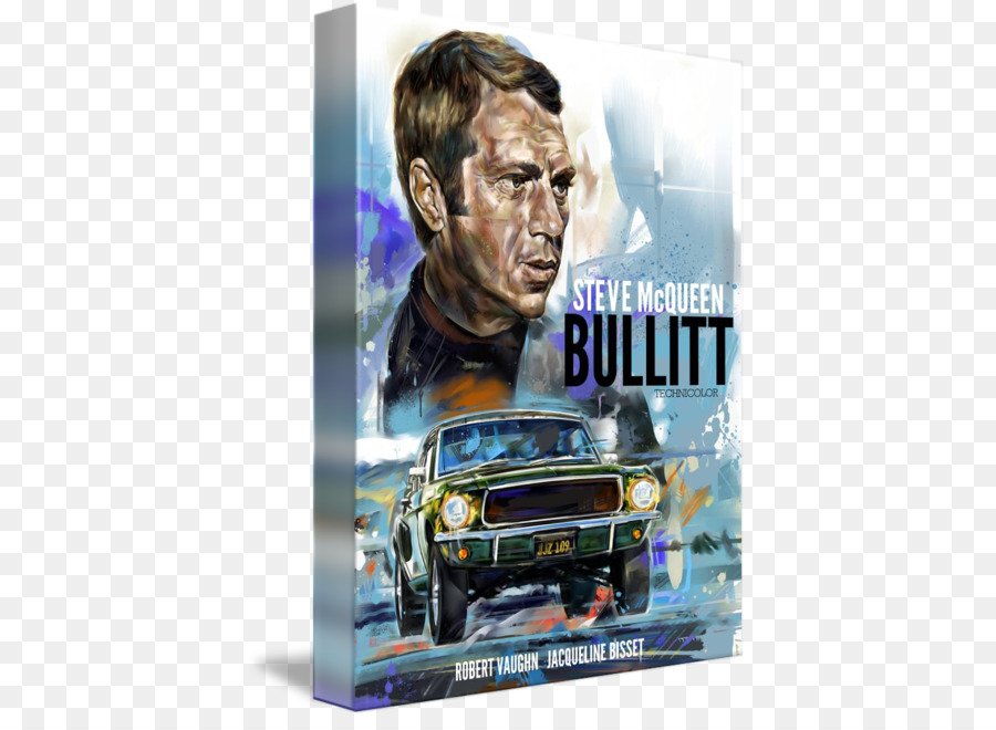 Cartel De La Película Bullitt，Steve Mcqueen PNG