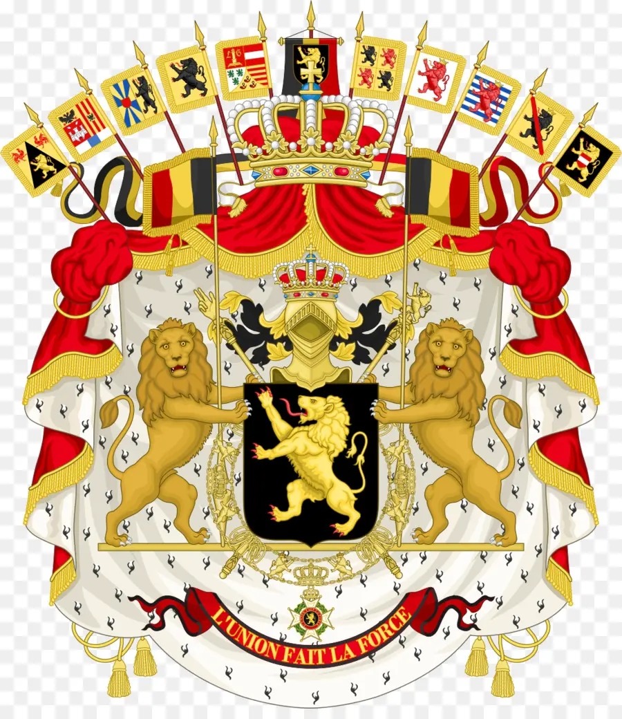 Bélgica，Escudo De Armas De Bélgica PNG