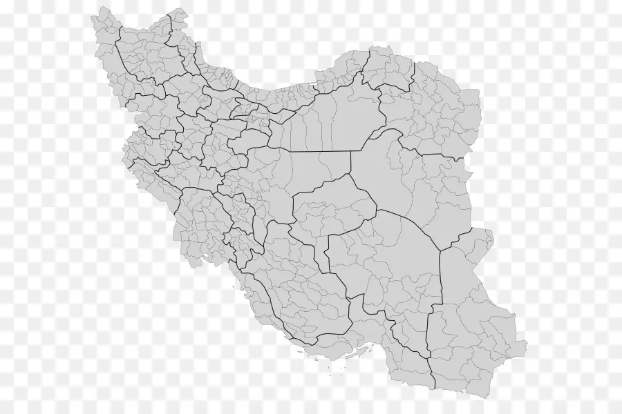 Mapa De Irán，País PNG