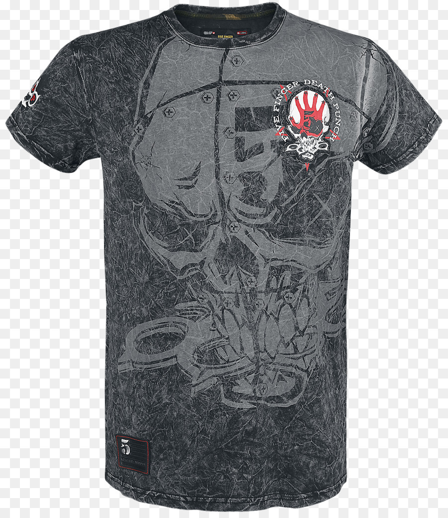 Camiseta，Five Finger Death Punch PNG