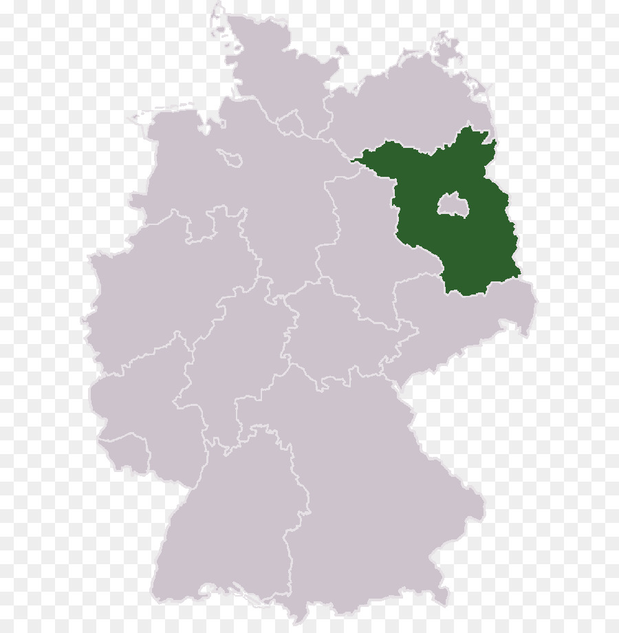 Los Estados De Alemania，Mapa PNG