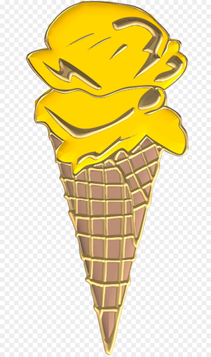 Conos De Helado，Helado PNG