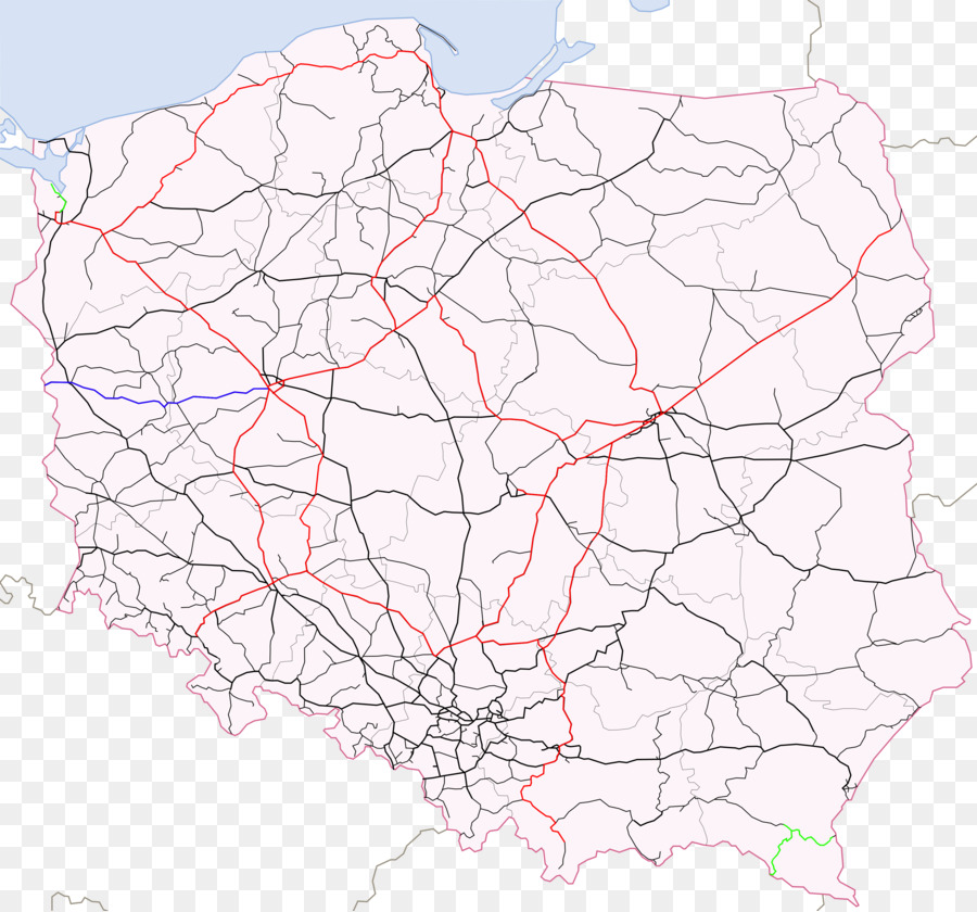 El Transporte Ferroviario，Polonia PNG