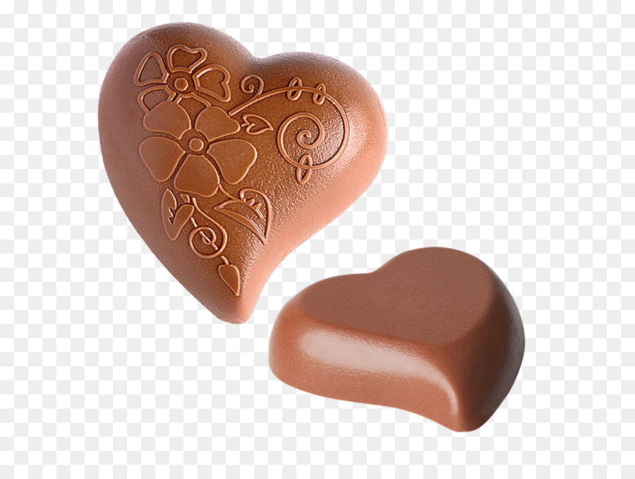 Chocolate Corazon，Dulce PNG