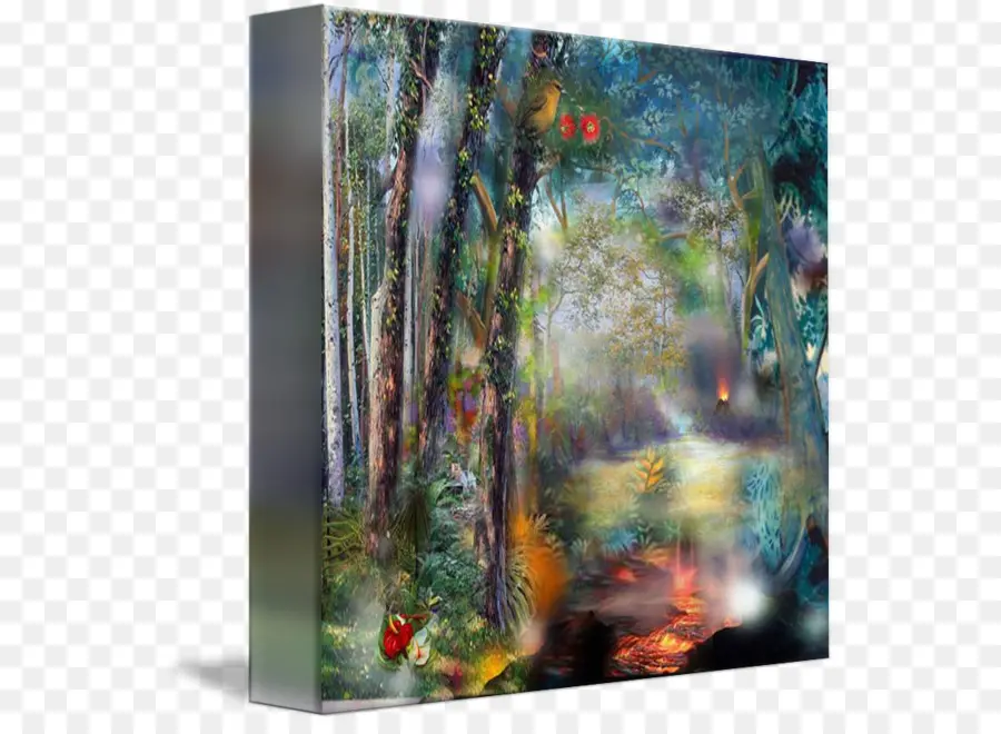 Pintura，Bosque PNG