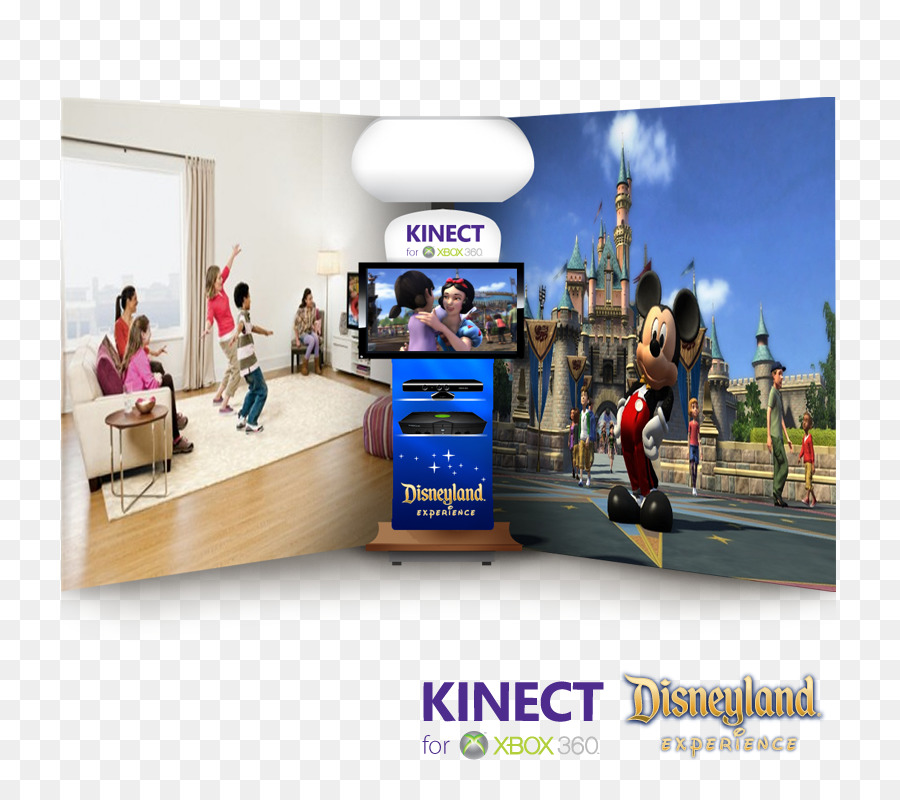 Xbox 360，Kinect Disneyland Adventures PNG