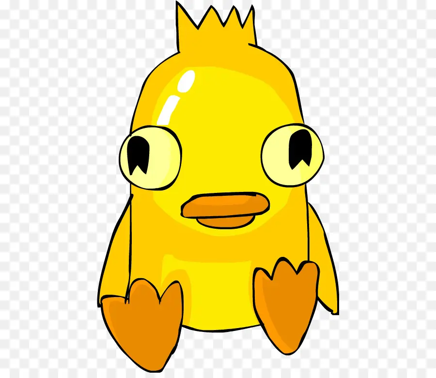 Pato Amarillo，Lindo PNG