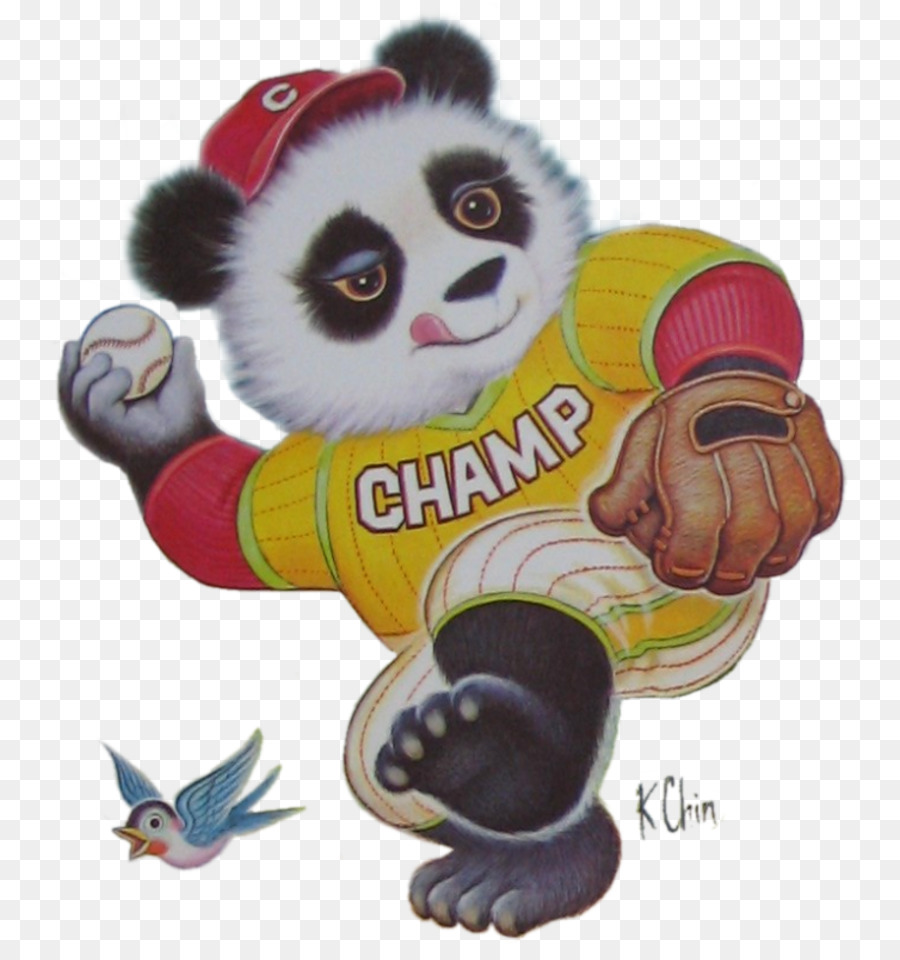 Panda Jugando Béisbol，Panda PNG