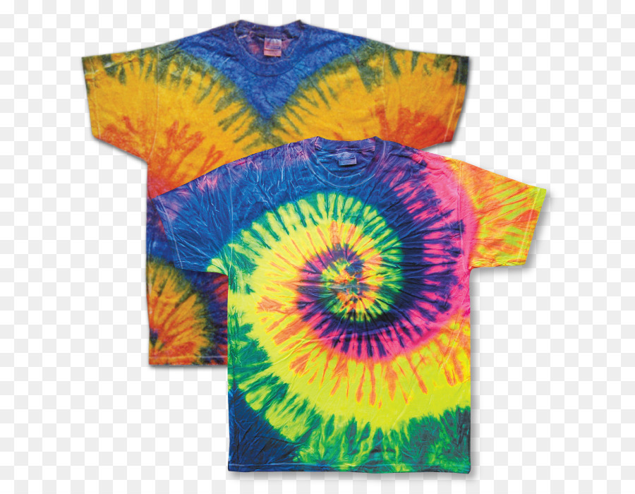 Camiseta，Tiedye PNG