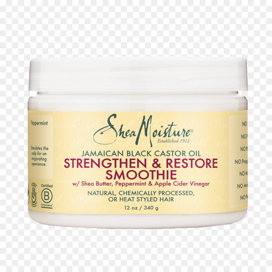 Sheamoisture Jamaicano Negro Aceite De Ricino Fortalecer Crecer Restaurar Leavein Acondicionado，Acondicionador Para El Cabello PNG