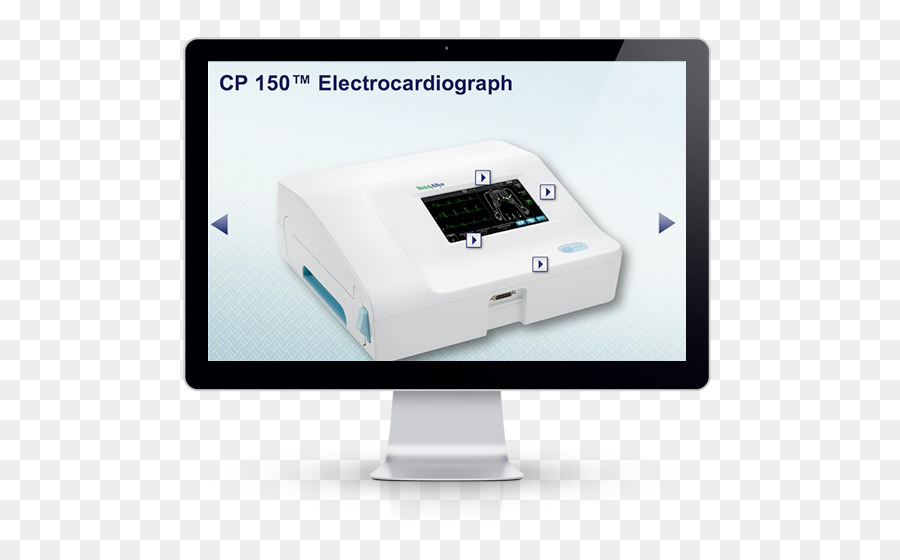 Electrocardiografía，Welch Allyn PNG